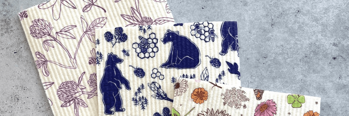 Bee's Wrap Swedish Dishcloths 